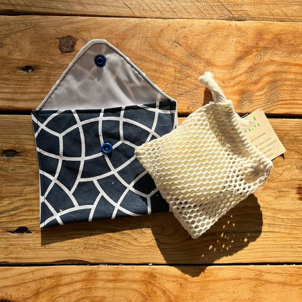 Miniature : pochette savon imperméable savon solide zero dechet