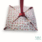 sac à tarte, deplacer tarte et saladier, zero dechet cerise, cadeau