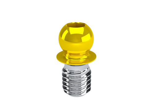 Thread Sphere Single Threaded Sphere 1.8MM- Hex 0.9mm Thread 1.6mm | Rhein83USA