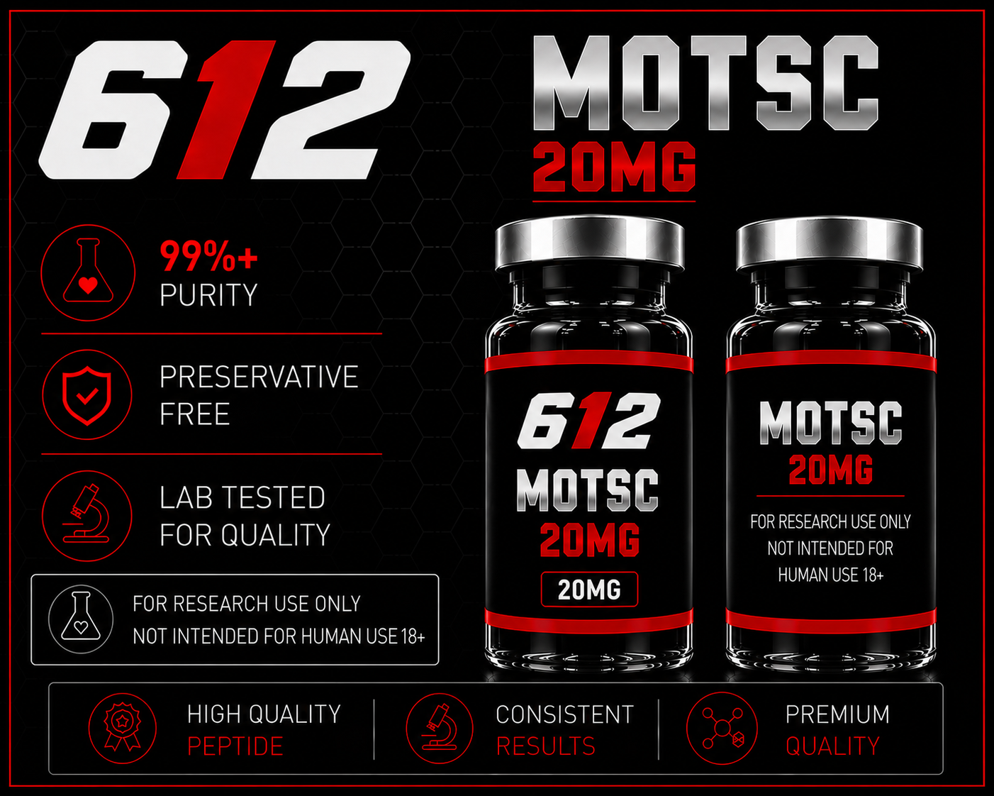 MOTS-C 20mg 612Training
