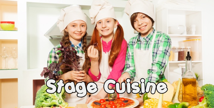 Stage Cuisine Saint-symphorien (de 4 à 6 ans) et (7 à 12 ans)