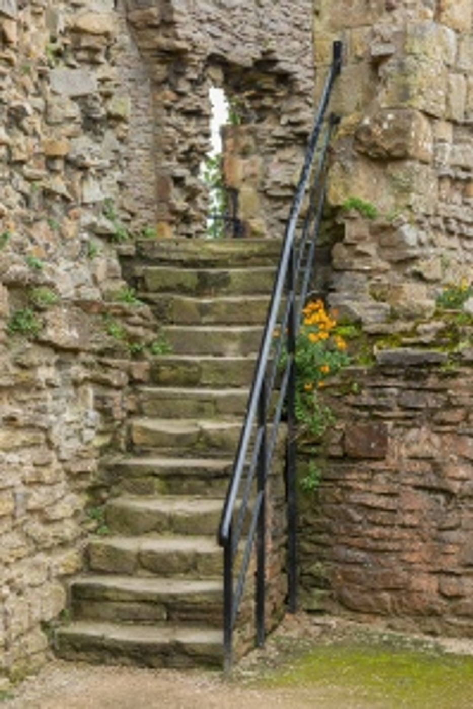 Richmond Castle stairs