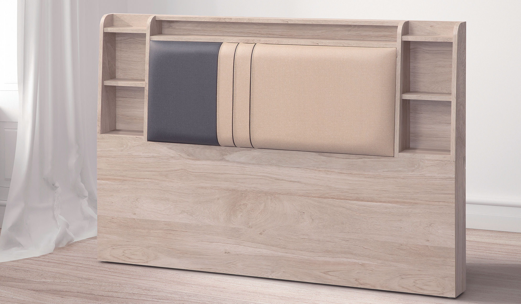 卡莉絲 6尺雙人床頭片