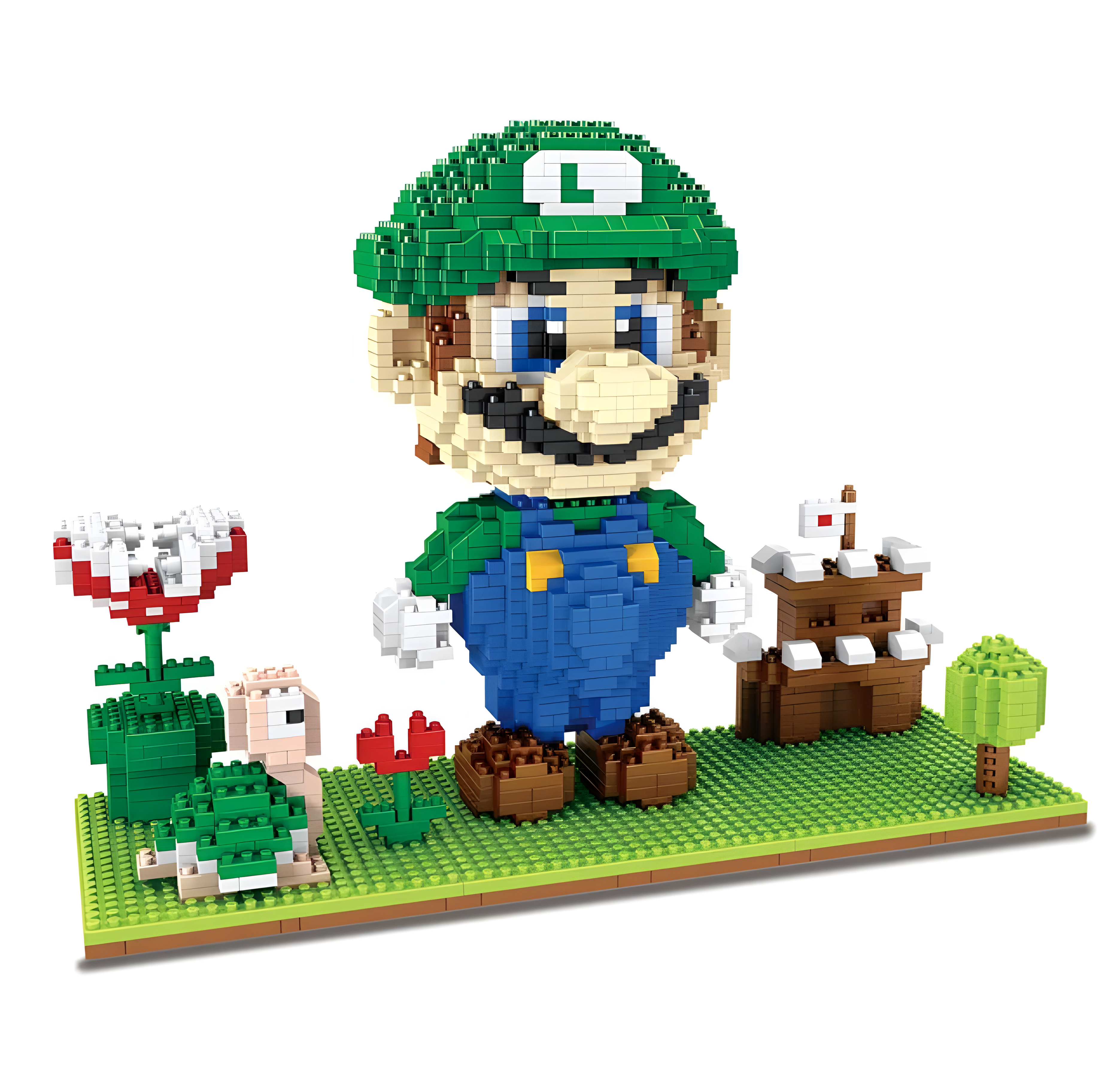 Bricks  Super Mario Bros - Modèle Luigi 01