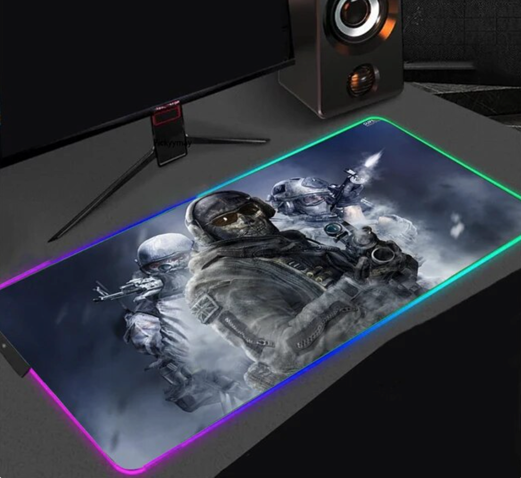 Tapis de Souris Gaming RGB - Call of Duty - Jeu Video - 10