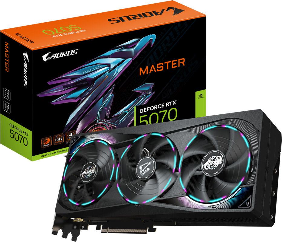 Gigabyte GeForce RTX 5070 AORUS MASTER