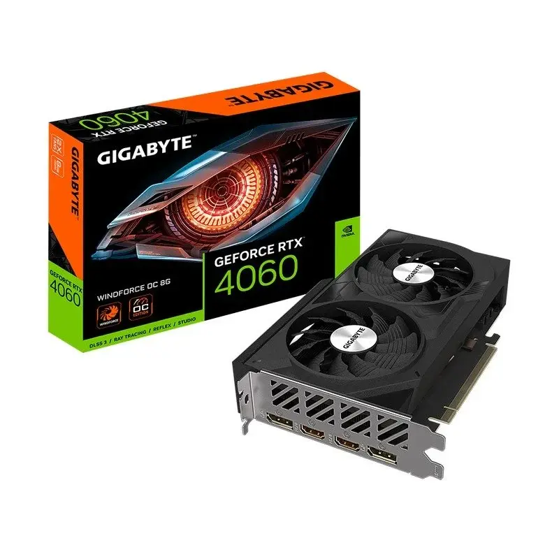 Gigabyte GeForce RTX 4060 WINDFORCE OC 8 Go
