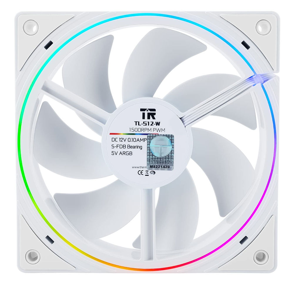 Lot de 3x Ventilateurs Thermalright TL-S12W BLANC