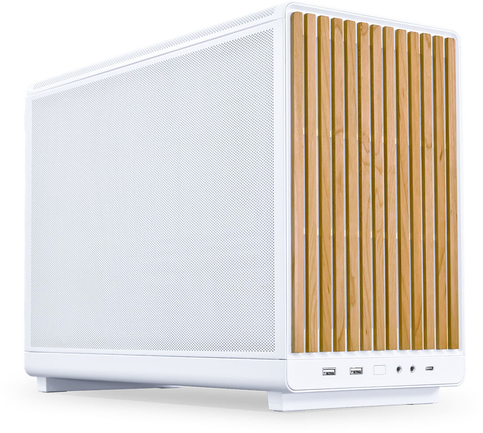 Lian Li A3-mATX - Blanc Wood Edition