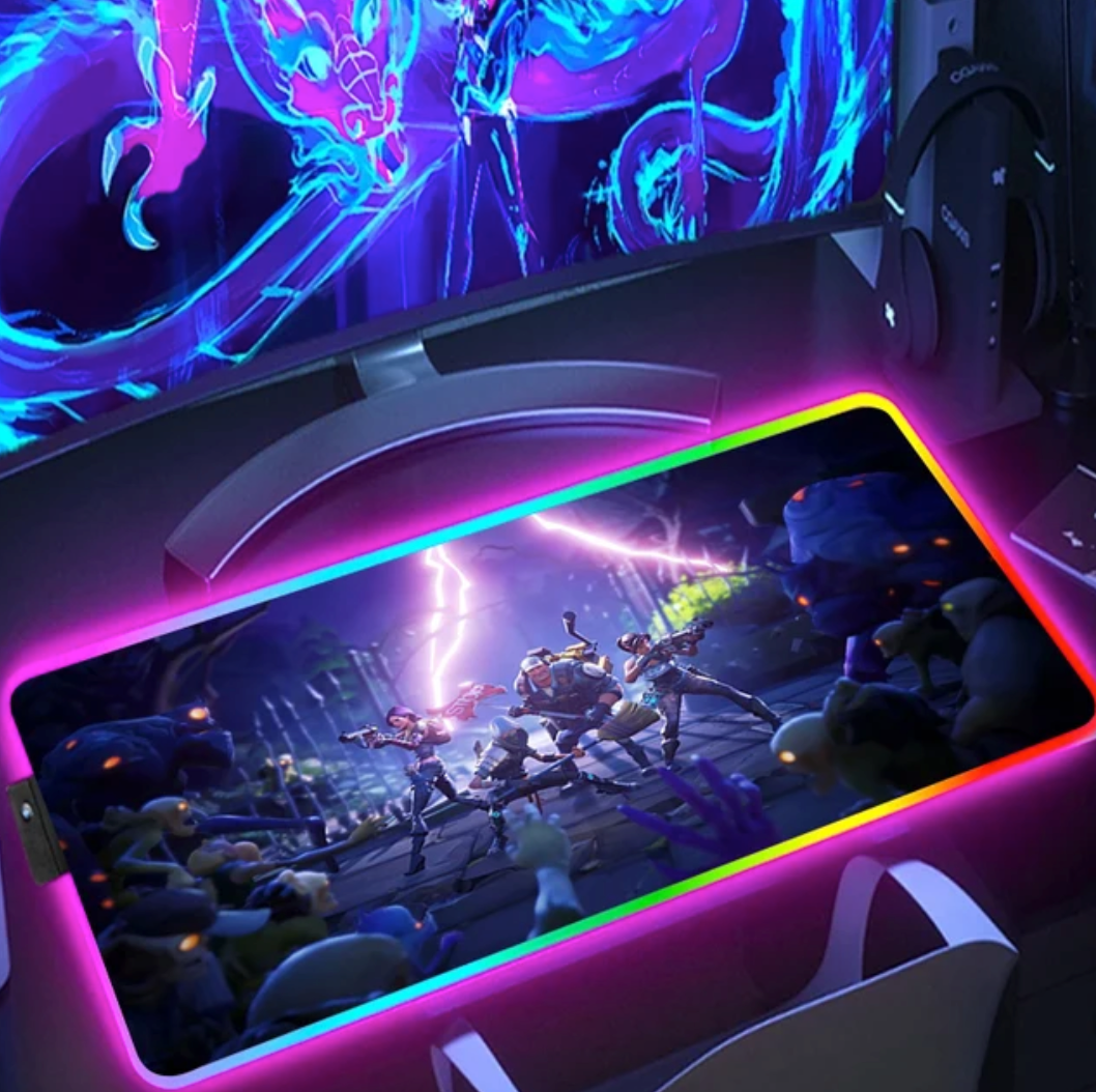 Tapis de Souris Gaming RGB - Fortnite - 09