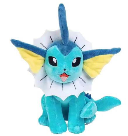 Peluche Pokemon Aquali - Coton Doux - 25 cm