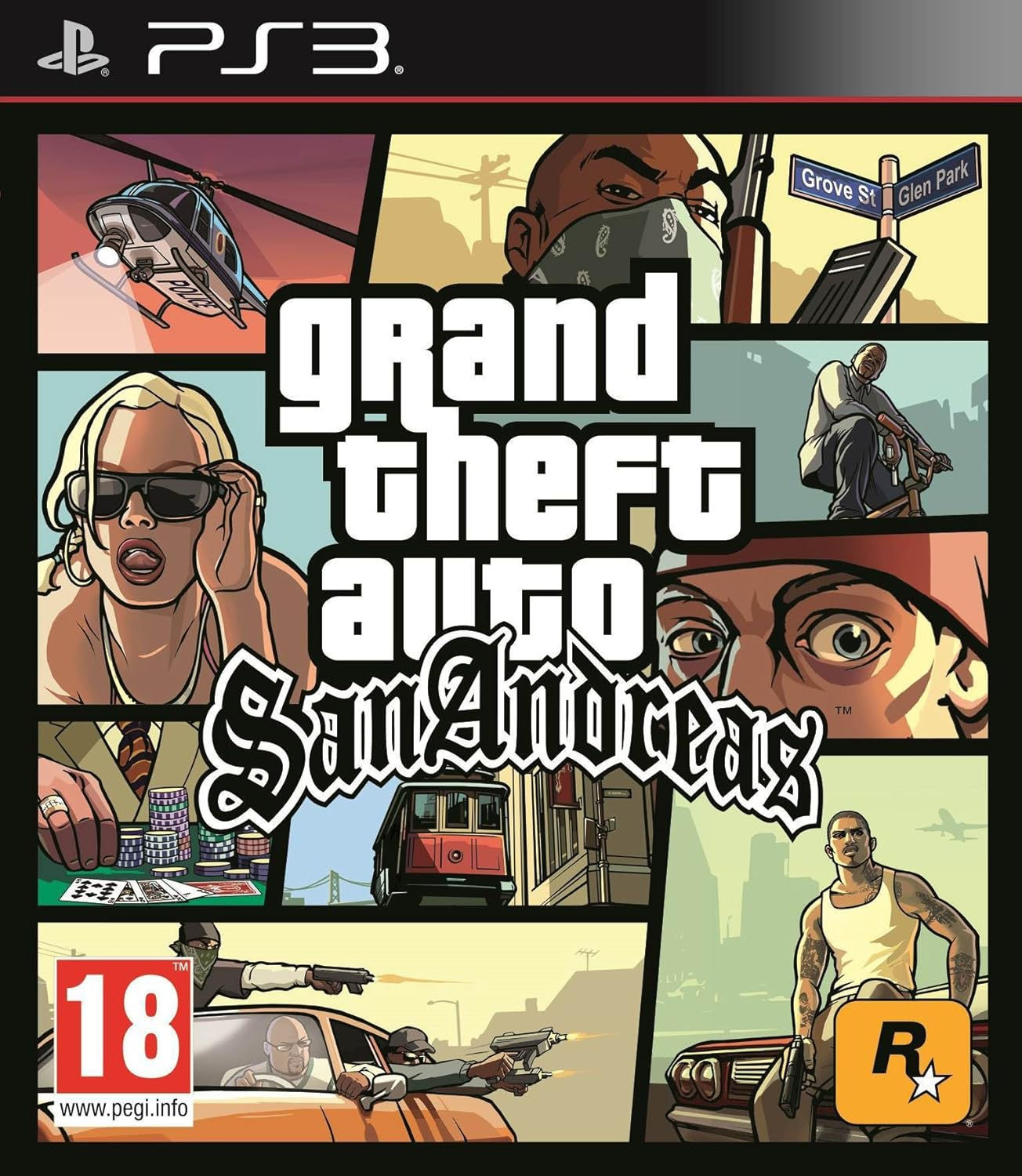 GTA San Andreas - Platinium - PS3