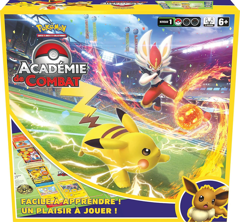 Jeu de Société Pokémon - Académie de Combat (2e Édition)