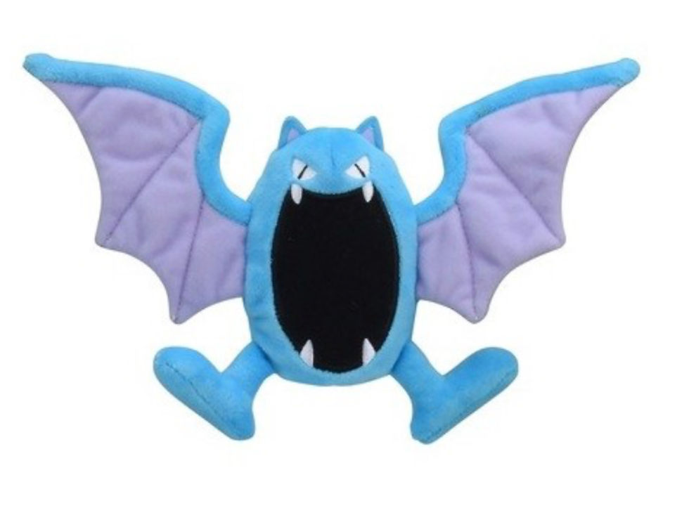 Peluche Pokemon Nosferalto - Coton Doux - 20 cm