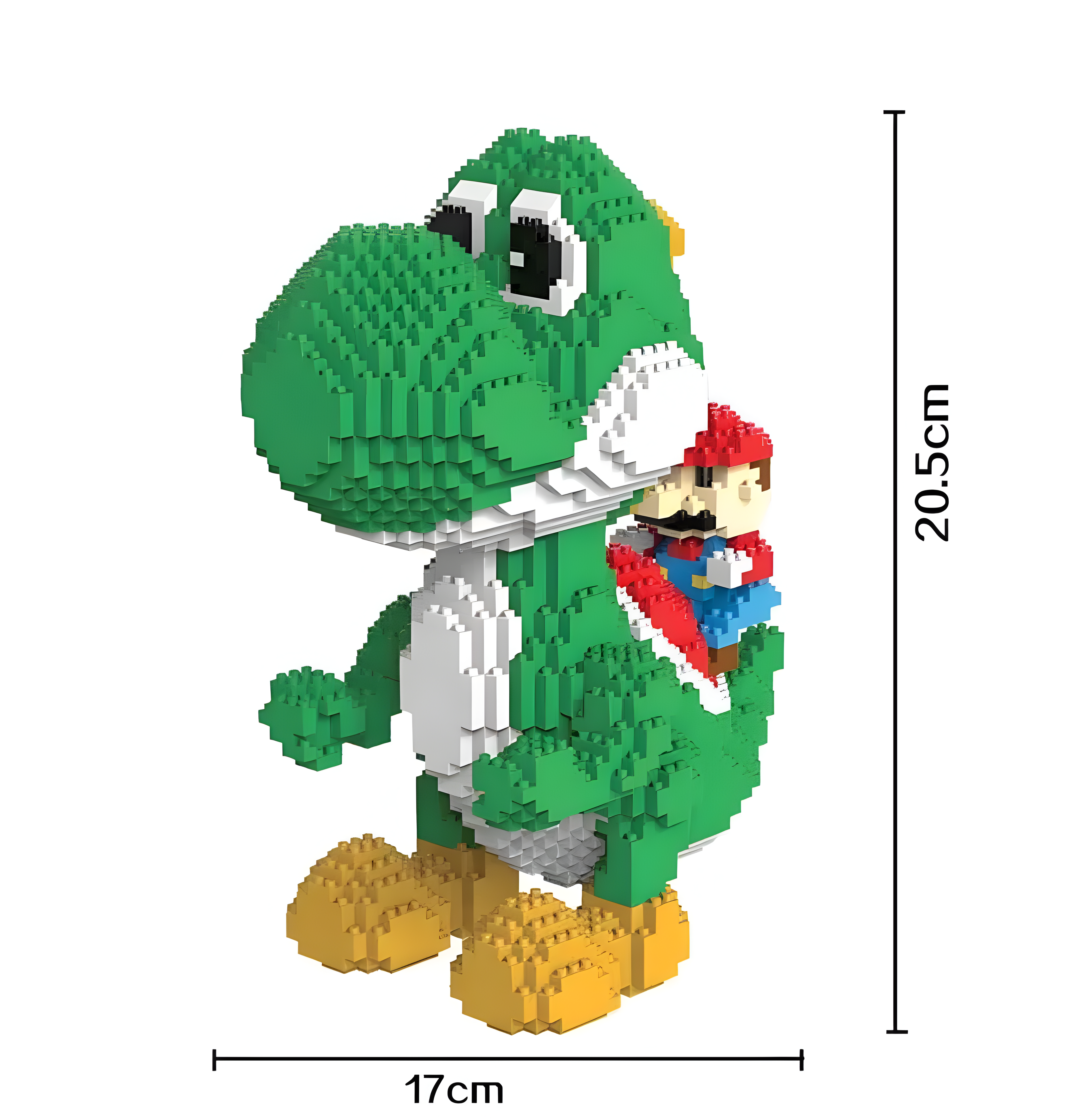 Bricks Super Mario Bros - Modèle Mario & Yoshi