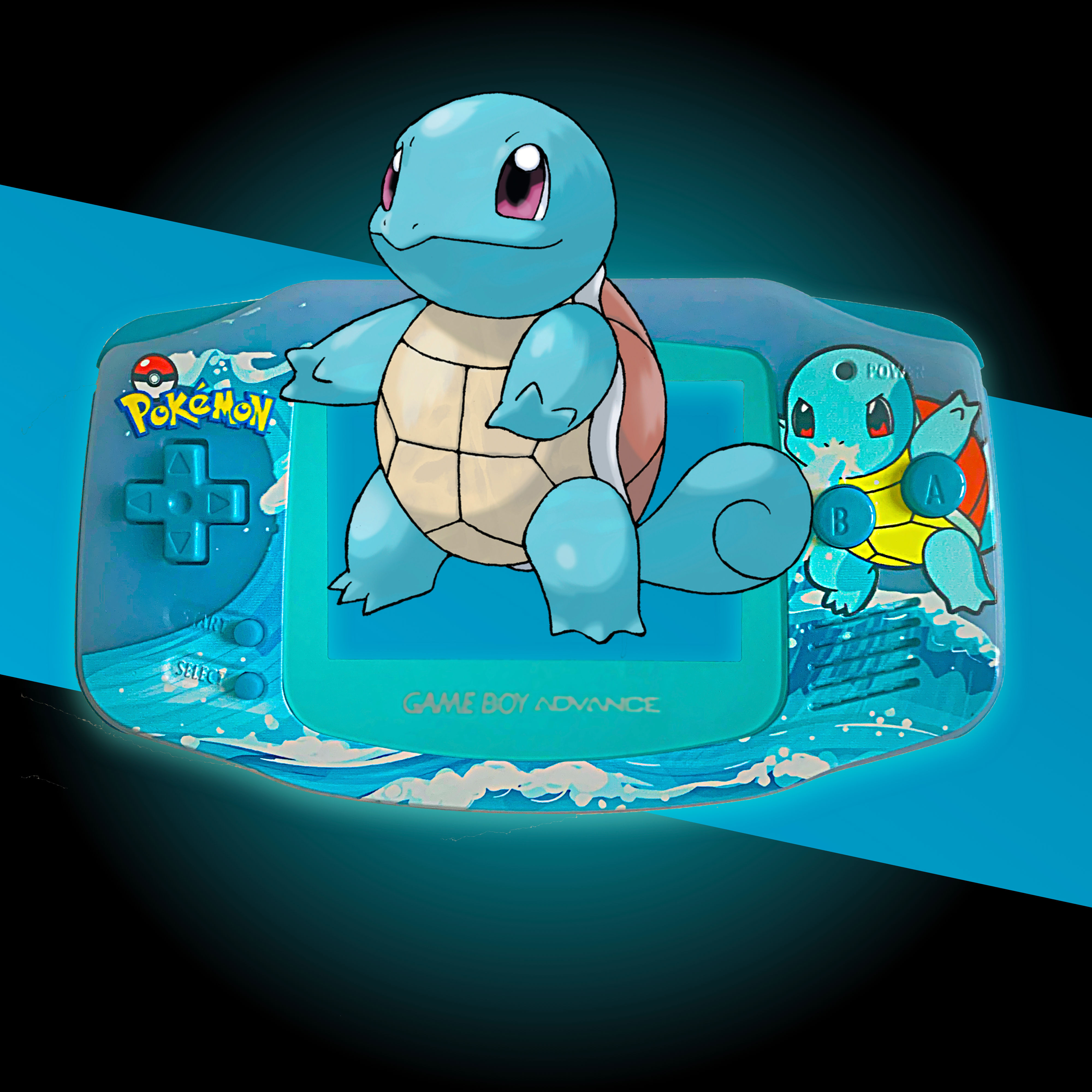 Game Boy Advance - Edition Carapuce LCD