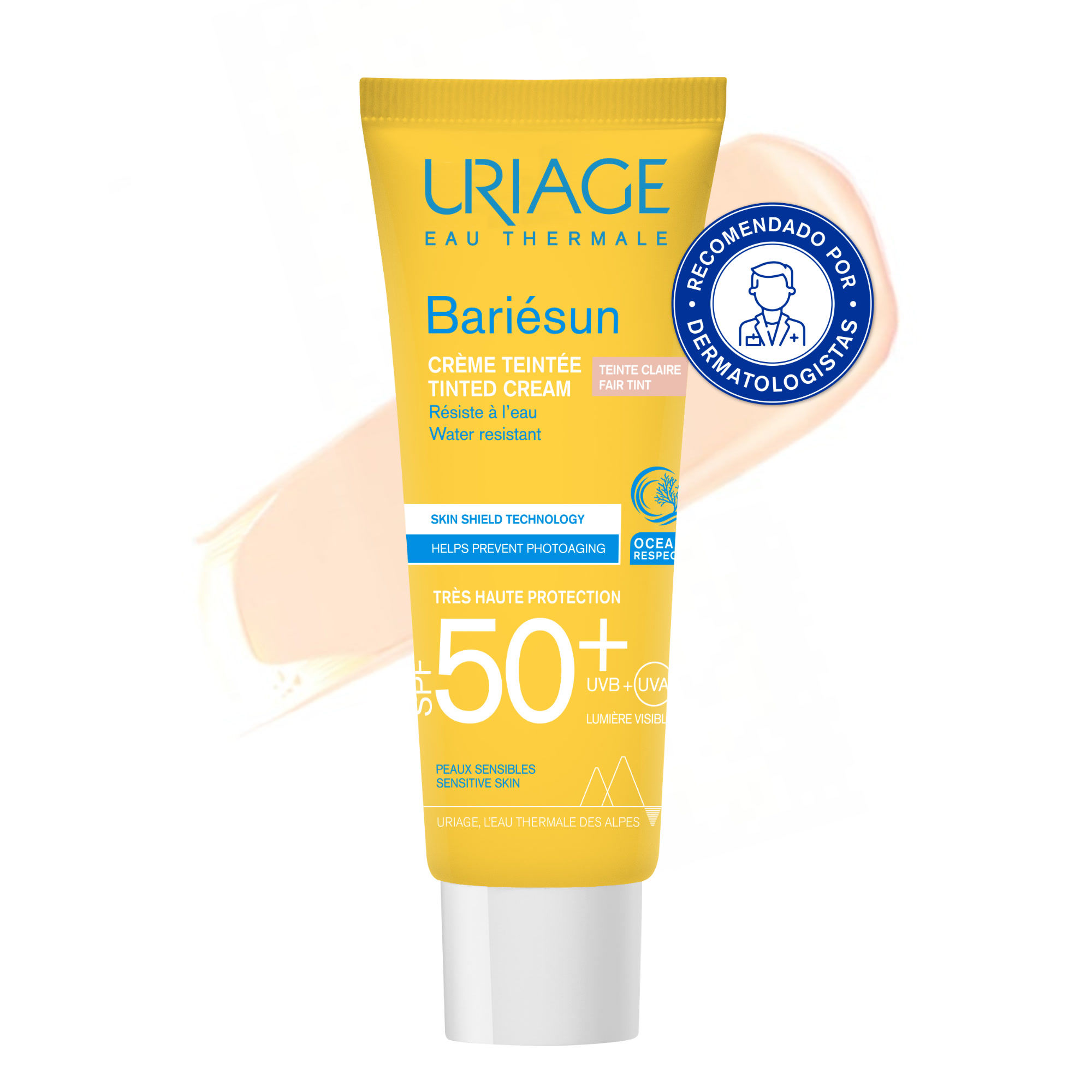 Uriage Bariésun Creme Matizador FPS50+ Tom Claro 50ml