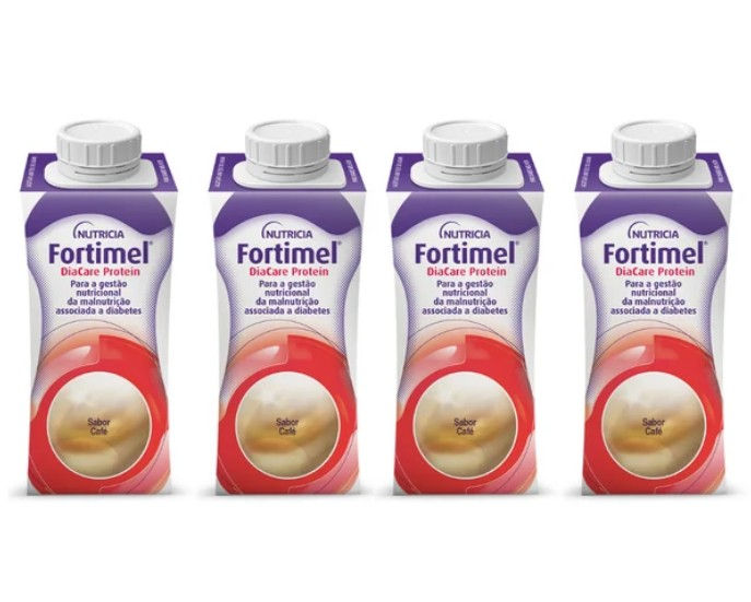 Fortimel Diacare Café 4 x 200ml – Bebida Nutricional para D