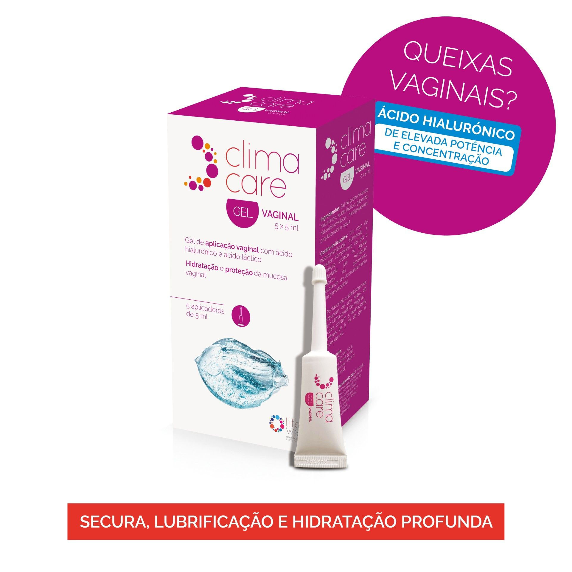 ClimaCare Gel Vaginal – 5mlx5 unidades