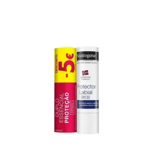 Neutrogena Labios Stick SPF20 X2 -5euros