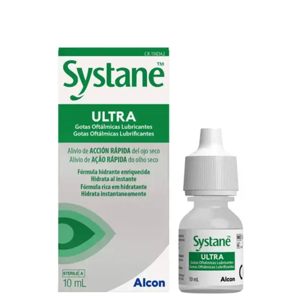 Systane Ultra Solução Oftálmica Lubrificante - 10ml