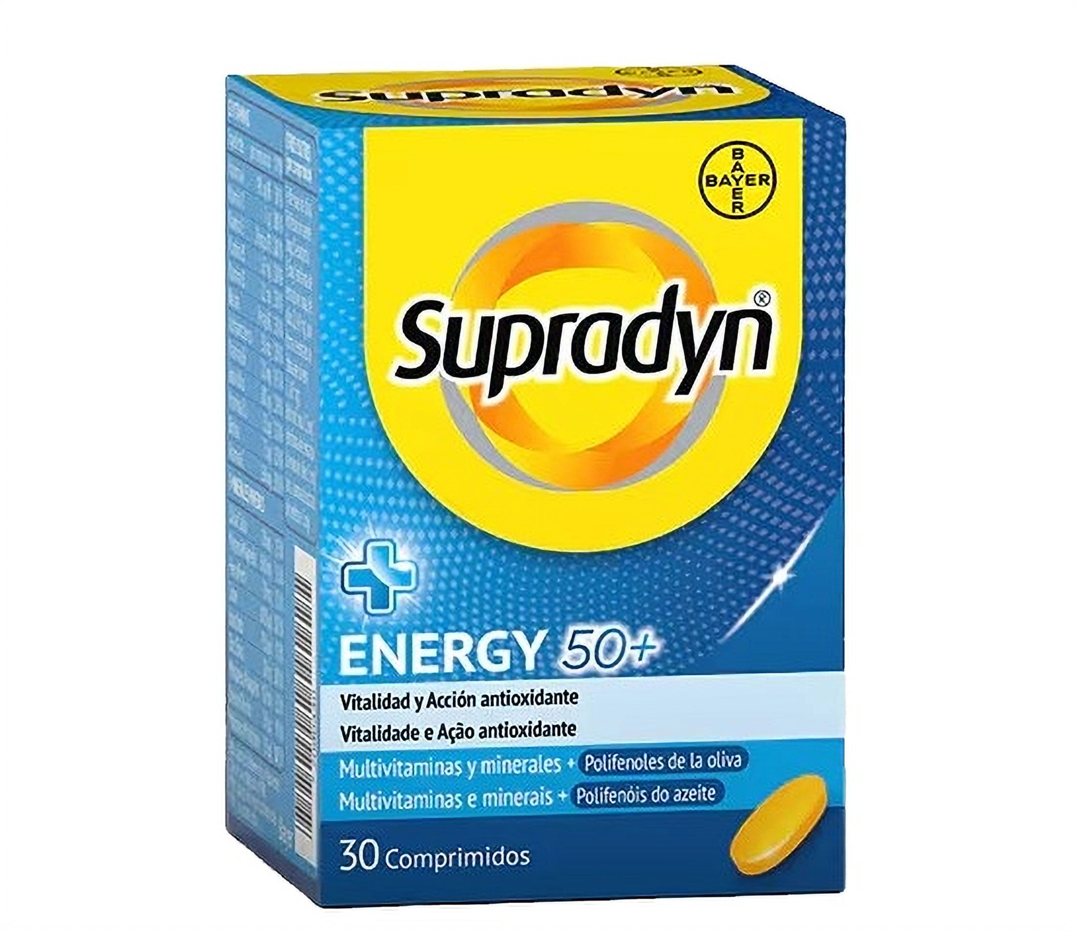 Supradyn Energy 50+ Multivitamínico – Energia e Vitalidade para Maiores de 50