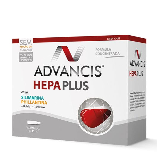 Advancis Hepa Plus - 20 Ampolas