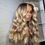 Thumbnail: 22inch 5x5 HD Closure Unit Custom Color - 613 Blonde