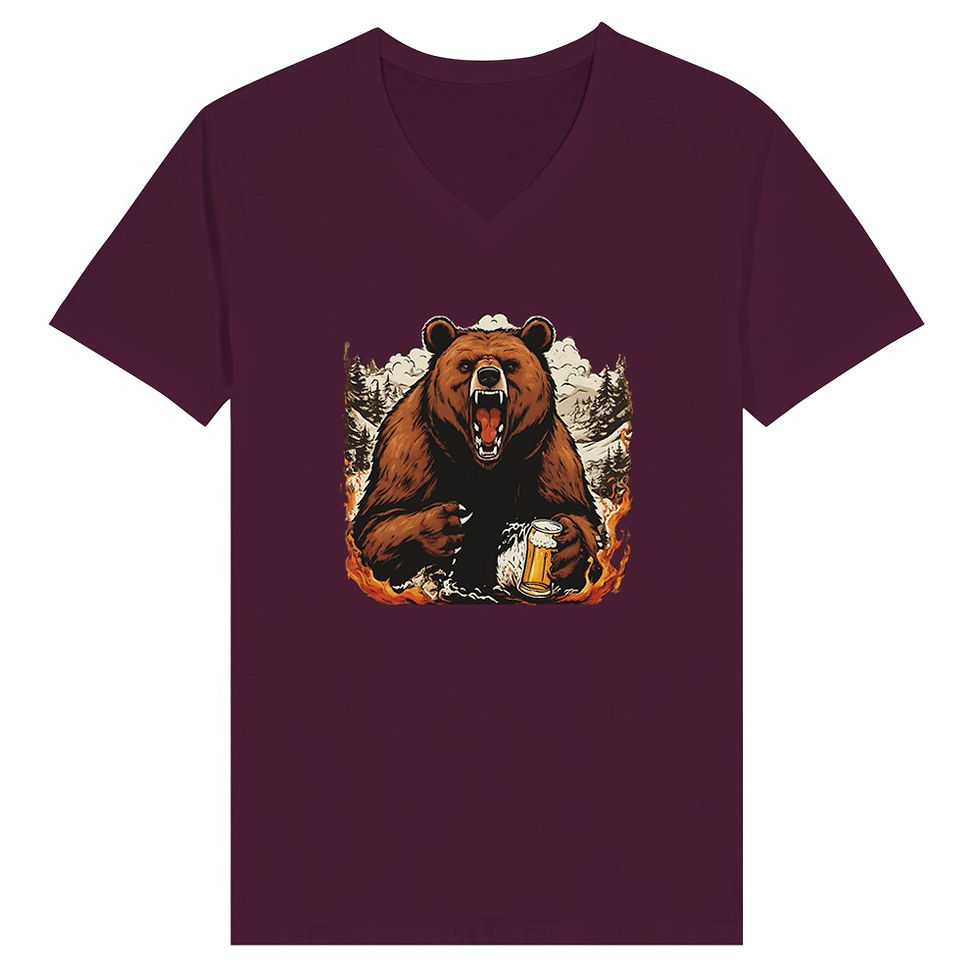 Miniaturbild: Shirt mit V-Ausschnitt