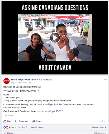 Scotiabank Campaign Your Everyday Canadian