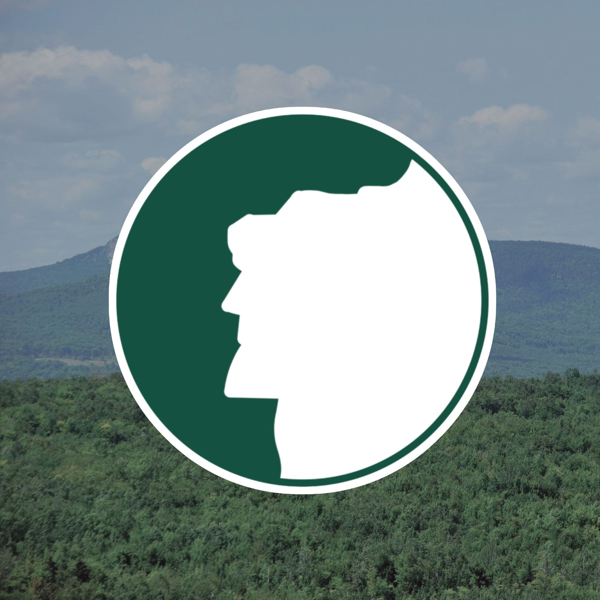 New Hampshire “Old Man of the Mountain” Vinyl Sticker