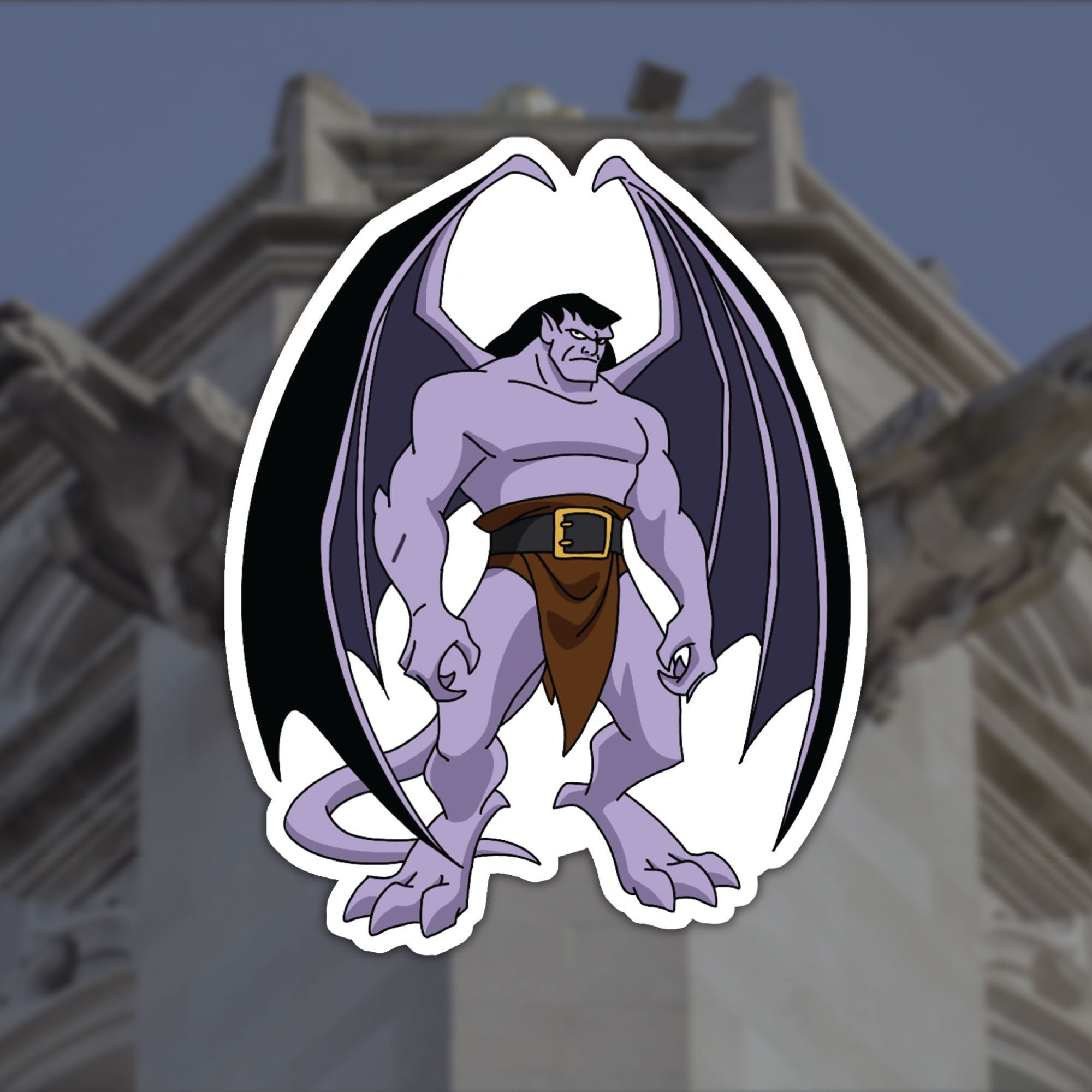 Gargoyle Goliath Vinyl Sticker