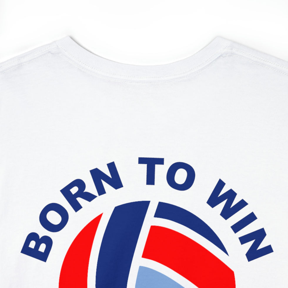 Thumbnail: Warriors - Born To Win Unisex Heavy Cotton Tee