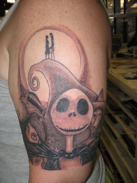 Nightmare Before Christmas Tattoo
