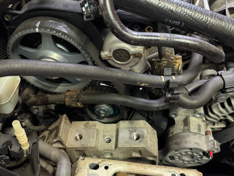 アウディS3　タイベル交換