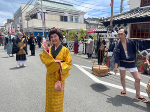 受付開始☝️黒船祭 時代劇衣装