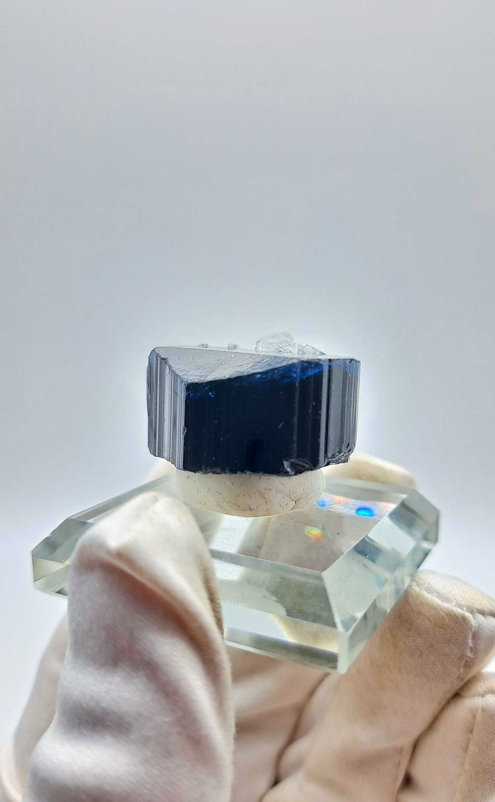 Miniatura: Blue-cap turmalín