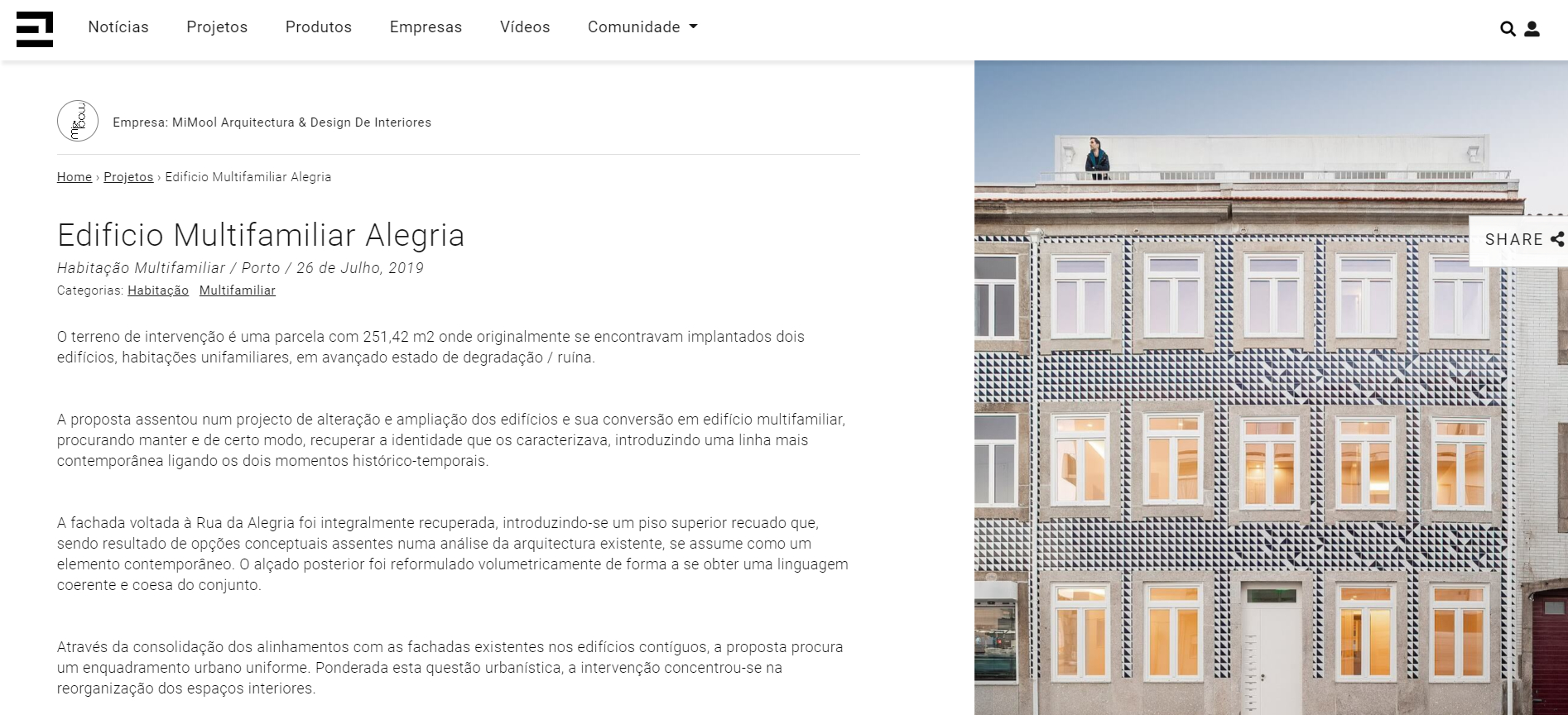 Espaço de Arquitetura