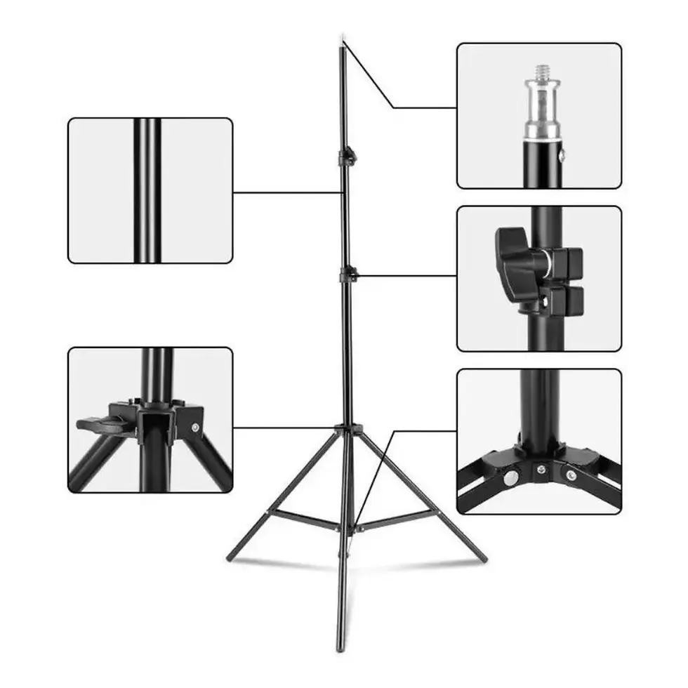 Miniatura: Tripé para Iluminação | 2 Metros