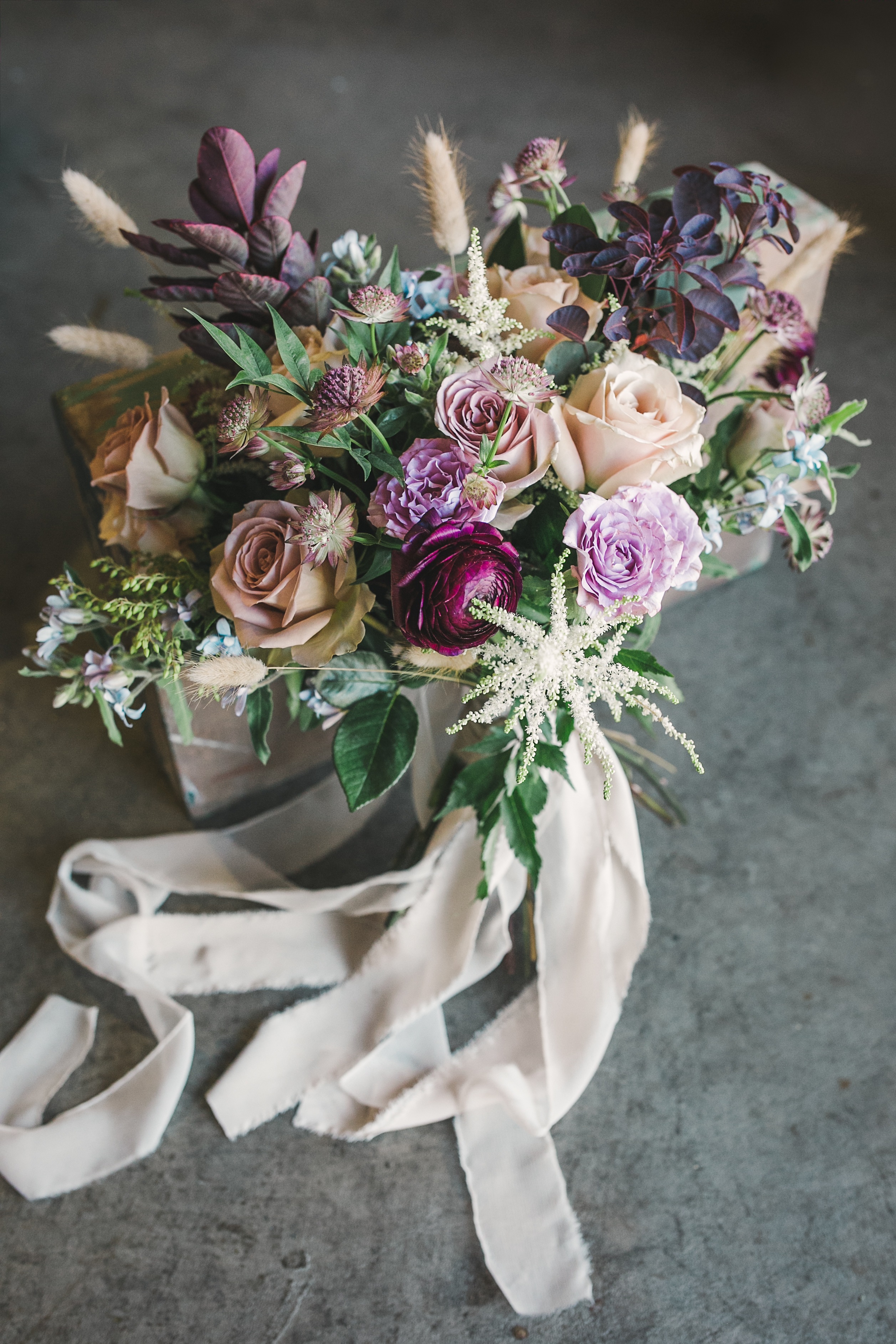Mauve | Cheer Silk Ribbon | 100% Silk Chiffon Mauve | Cheer Silk Ribbon | 100% Silk Chiffon