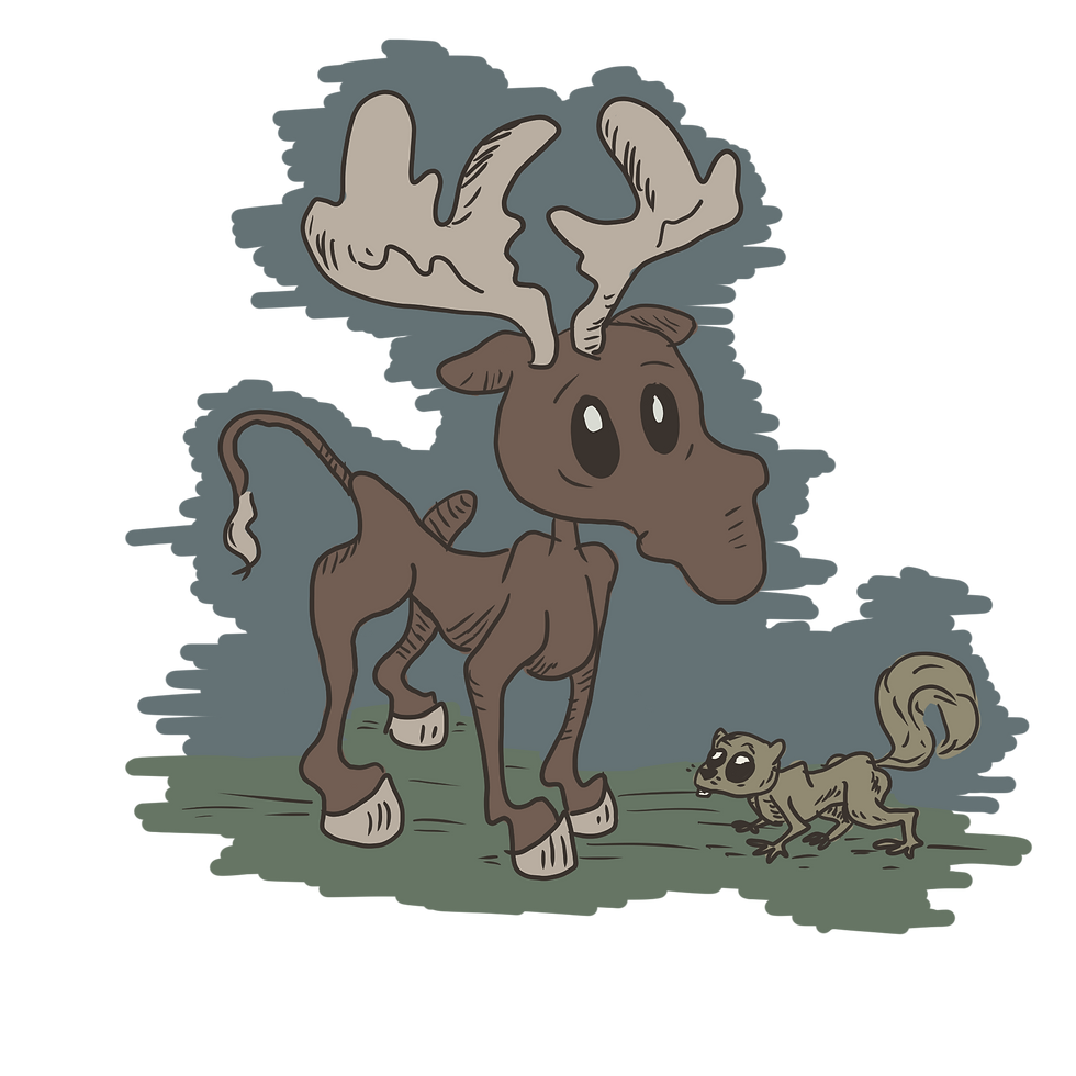 Moose & Squirrel