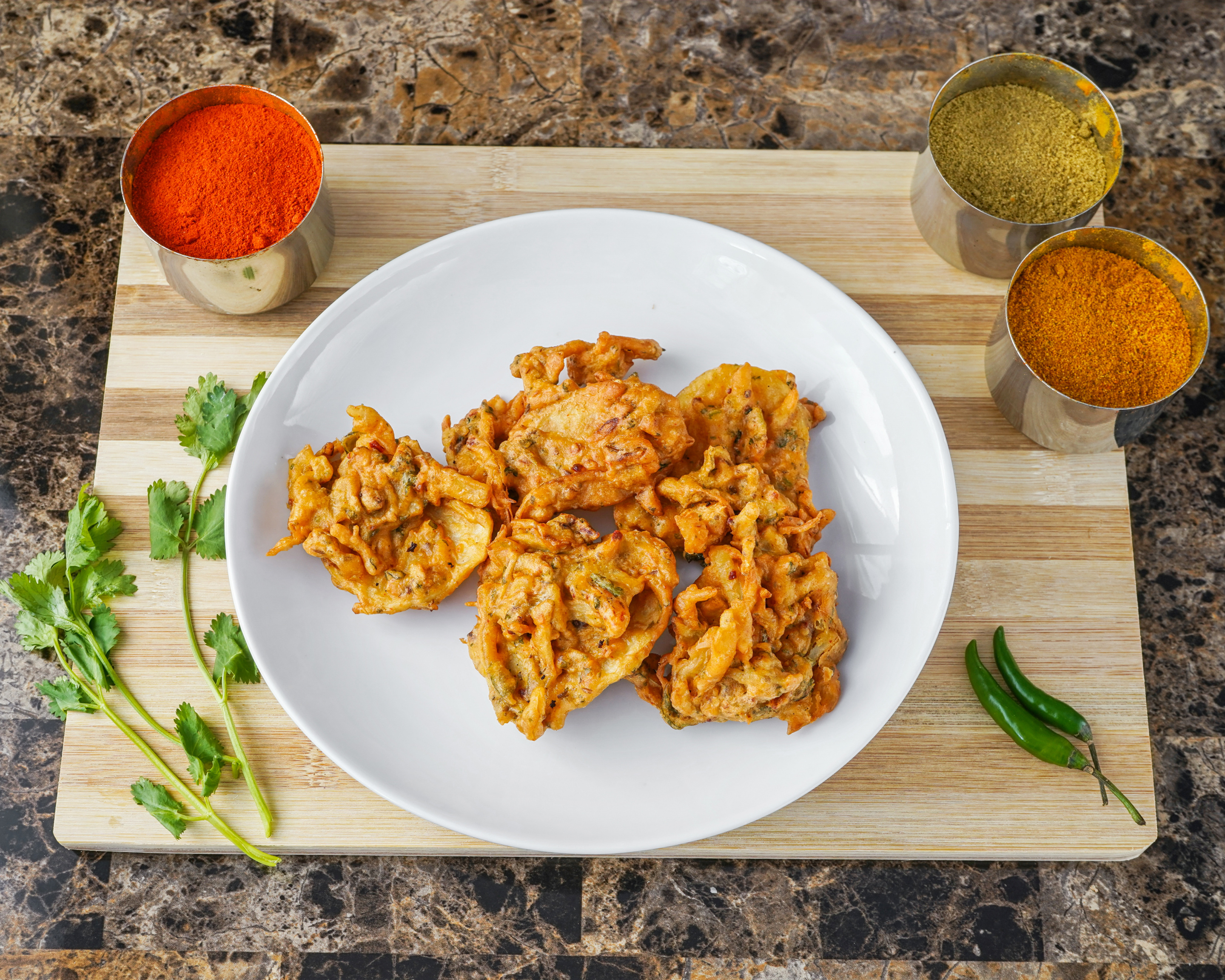 Arranged Food and Objects