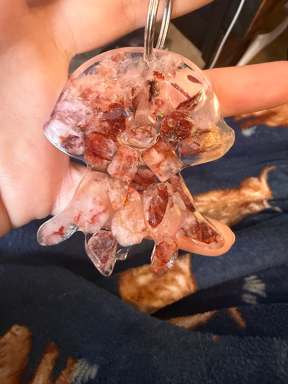 Fire Quartz Jellyfish