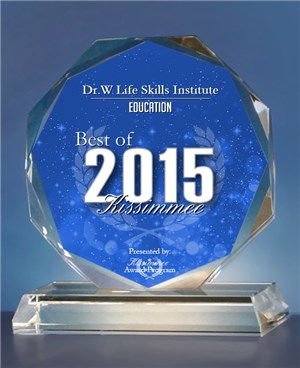 Dr.W Life Skills Institute Receives 2015 Best of Kissimmee Award