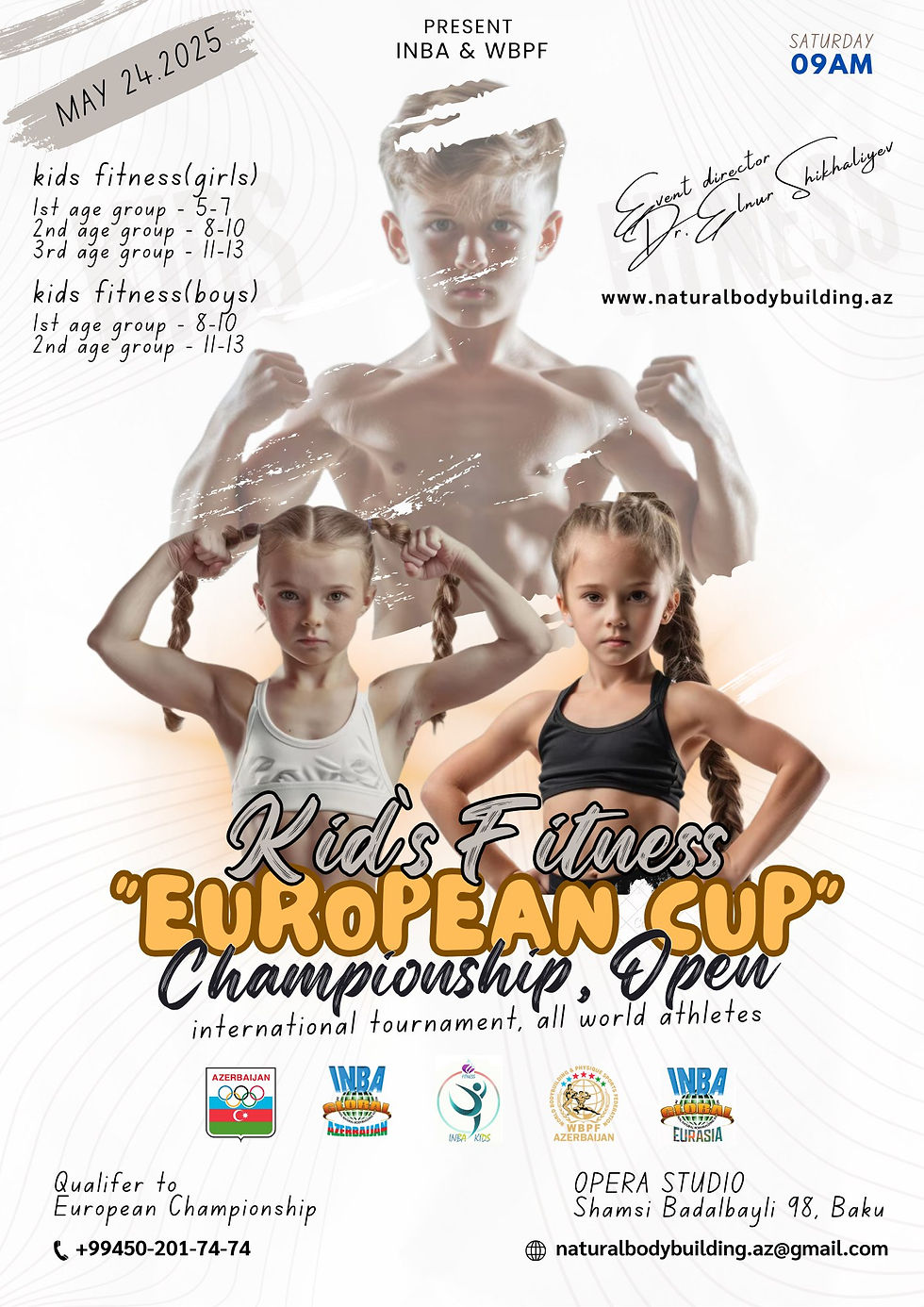 "EUROPEAN CUP" Kids Fitness Championship, 24.05.2025