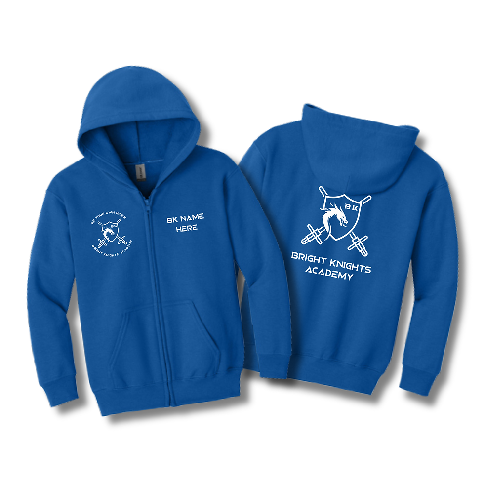 Thumbnail: OFFICIAL BK CUSTOM ZIP HOODIE - KIDS