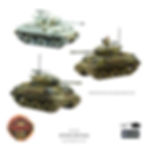 Achtung Panzer US Army 3x M4A3E8 _Easy Eight_ Medium Tanks