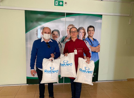 RaiMed Clínica de Diagnóstico por Imagem faz doação de EPIs ao Hospital São José de Maravilha