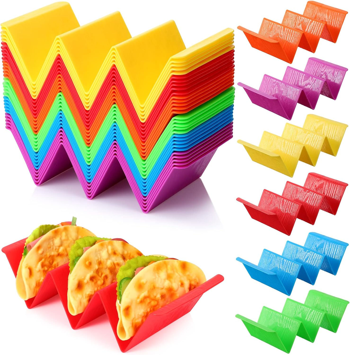 Colorful Taco Rack Straight