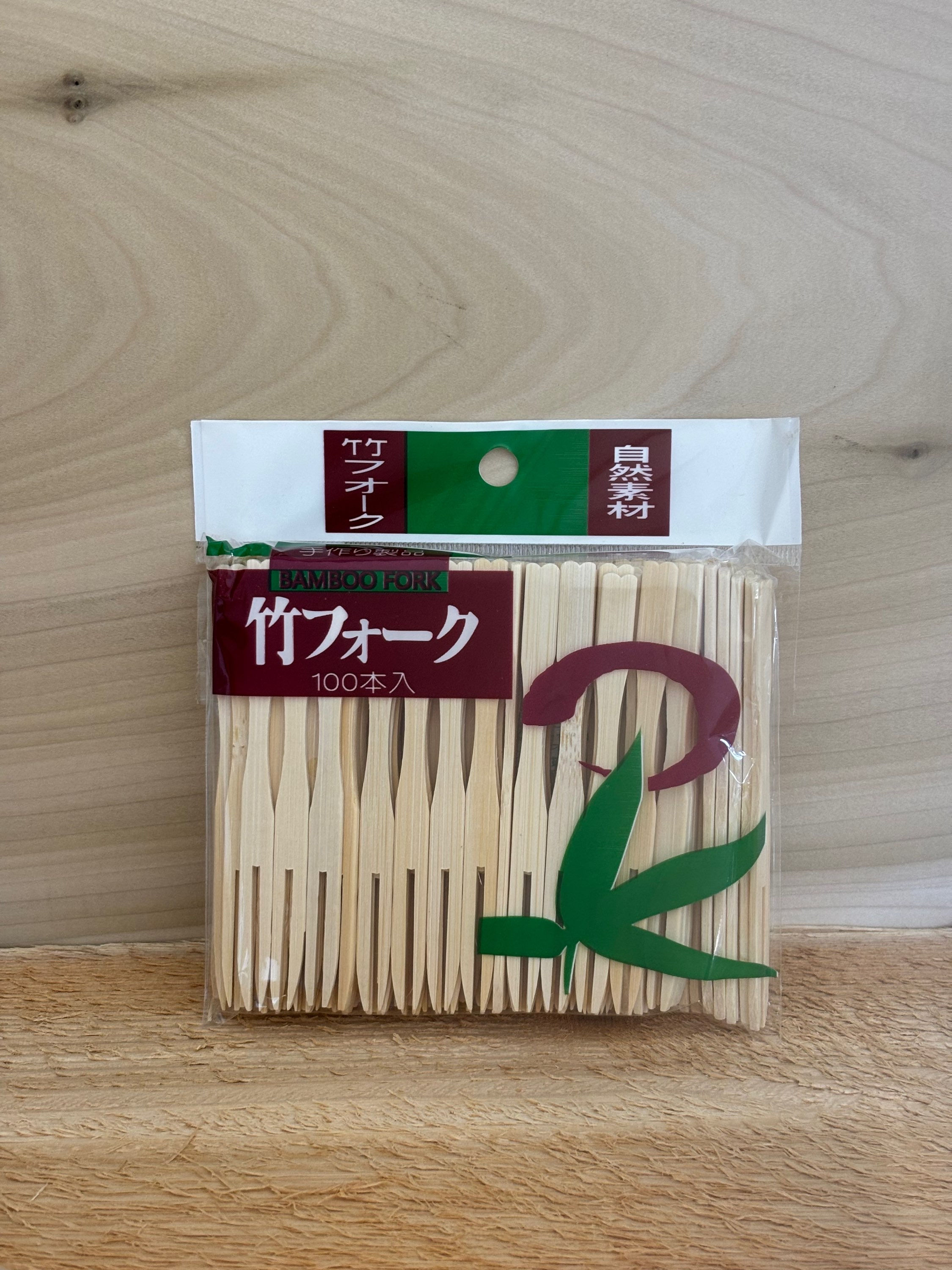 Bamboo Fruit Forks